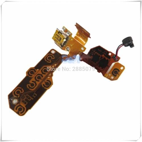 Original IXUS115 key flex for CANON IXUS115 HS ELPH 100HS IXUS117HS IXY 210F keyboard key camera repair parts free shipping