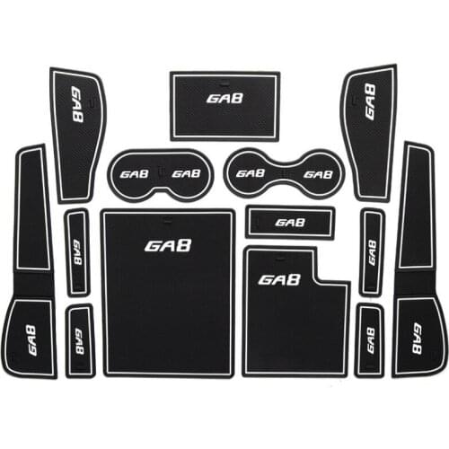 Car Door Slot Pad Cup Armrest Storage Pad Mat Carpet For Trumpchi GA8