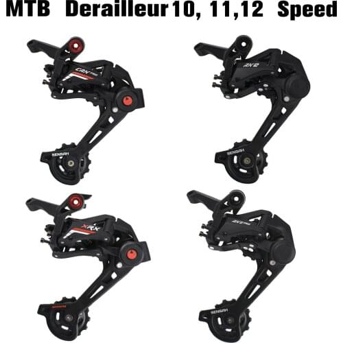 SENSAH Bicycle Bike Rear derailleurs 10 / 11 / 12 speed MTB derailleur For Shifter RX10 RX11pro RX12pro CRX XRX Spare Parts New