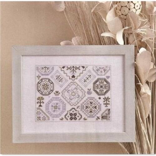 Sweet Harmony cross stitch package 18ct 14ct 11ct white fabric cotton silk thread embroidery DIY handmade needlework