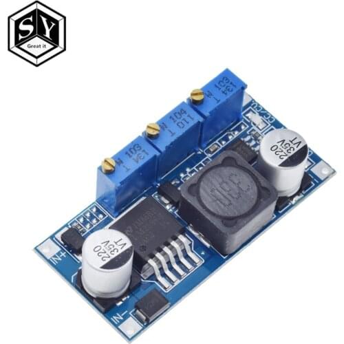 1PCS Great IT LM2596 LED Driver DC-DC Step-down Adjustable CC/CV Power Supply cc cv