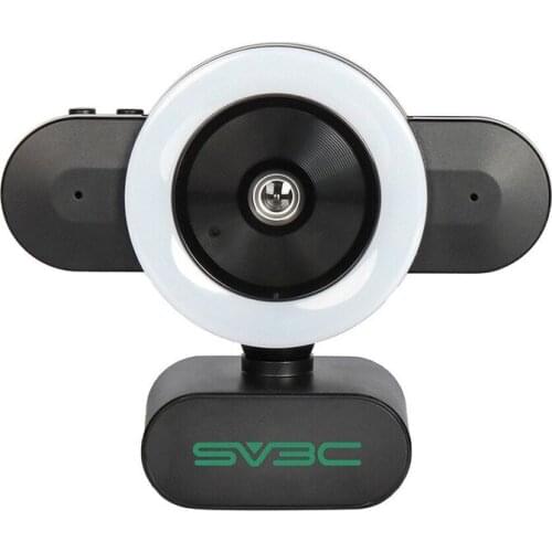 2K Webcam Computer Camera 360 Omnidirectional Microphone CMOS Compatible with Windows xp Vista sp2 Windows 7/8/10 and for MAC OS