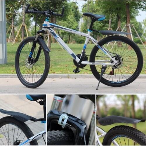 1 Set Bike Mud Guard Swallow Tail Bicyle Fenders Front Rear Bicycle Fenders Light Weight Durable Mountain Road Bike Mud Guard