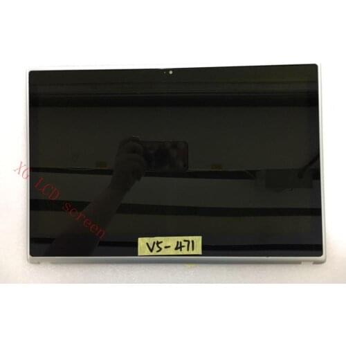 14"Touch LCD screen assembly For Acer aspire V5-471 V5-471P V5-471PG B140XTN02.4 1366*768 With frame bezel
