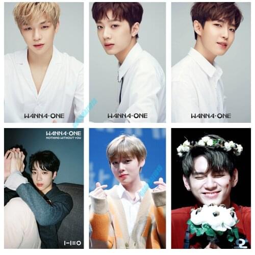 5D DIY Diamond Painting Kpop "wanna/one" Cross Stitch Kits Diamond Embroidery Full Drill Mosaic Home Decor