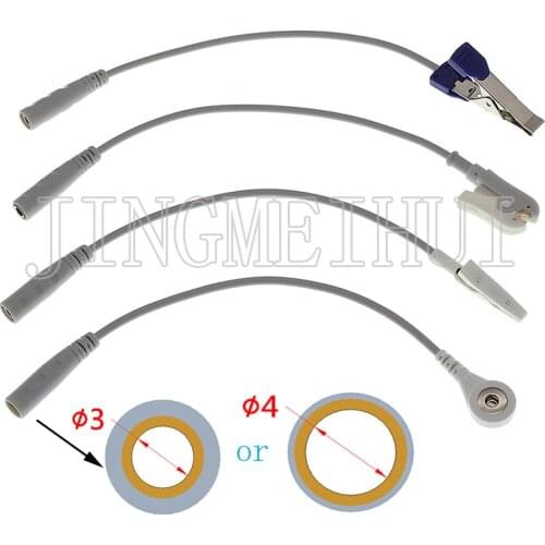 ECG EKG Electrode adapter/extension cable for Mindray/Nihon Kohden/Comen/Siemens/Schiller/Bionet/GE/Mortara/Edan ECG cable