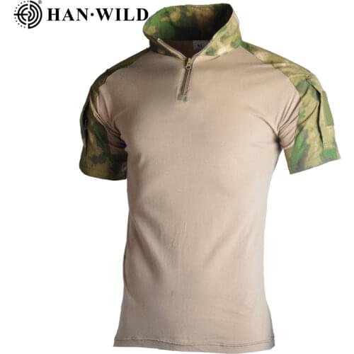 Outdoor Sport Men Tactical T-Shirts Military Hiking Tee Shirt Army Loose Cotton Quick Dry Short Sleeve Solid Breathable Camo