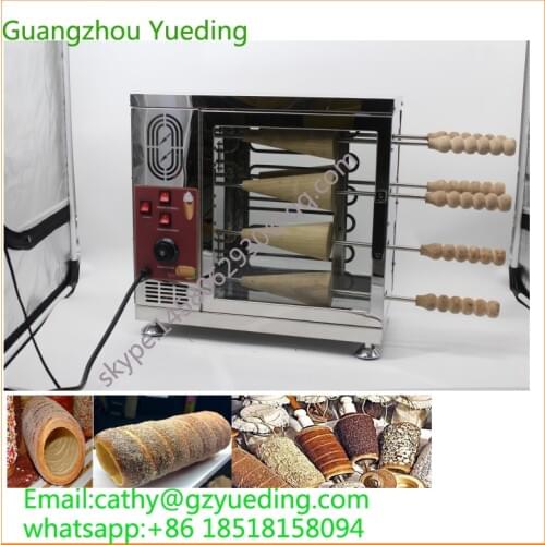 Hot sell kurtos kalacs machine/chimney cake oven/chimney cake making machine