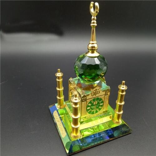 GOOD gift - Middle East Arab Islam Moslem Muslin HOME Worship Crystal Masjid Mosque CAR Ornament al-Islam efficacious talisman