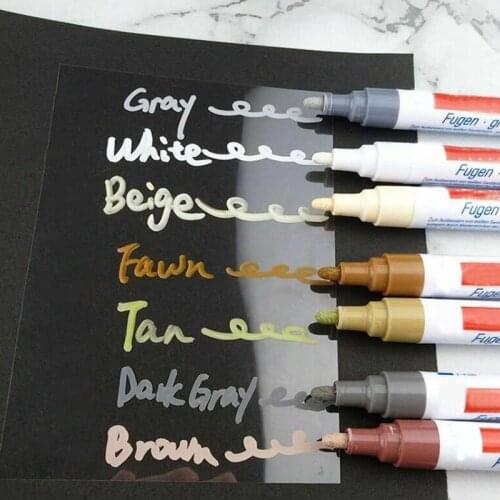 Tile Grout Coating Marker Wall Floor Ceramic Tiles Gaps Professional Repair Pen Marker Stationery Paint Marker Art Supplies