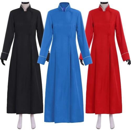 Catholic Priests Clergyman Cassock red Robe Gown Clergy robe Vestments Medieval Ritual lady Robe