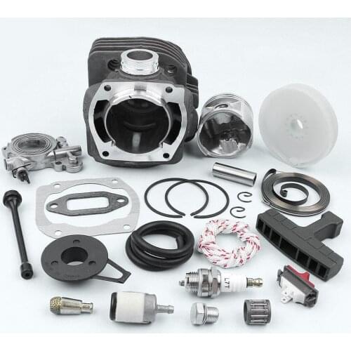 503521301 503859601 503787201 23pcs 50mm Cylinder Piston Kit Fit for Husqvarna 362 365 371 372 372XP Chainsaw Old Type 503939372