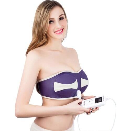 Breast Shape Bra Chest Stimulus muscle Massager Device Electric Electronic Breast Enlargement Health Care Chest Enhancer Bra