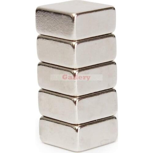 Limited Iman Neodimio 15 Pcs N52 10mm X 5mm Block Magnets Rare Earth Neodymium 15mm