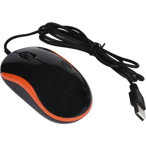 Optical USB LED Wired Mouse USB Cable 1600 DPI Gaming Mice For Laptop Computer Game Mause Wholesale Price Computer Accessories
