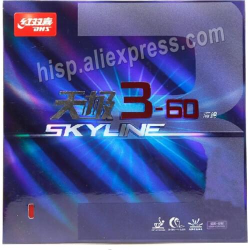 Original DHS skyline 3-60 tg 3-60 pimples in table tennis rubber table tennis rackets with high elastic sponge racquet sports
