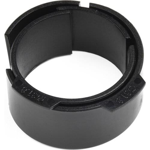 Bicycle Front Derailleur Clamp Band Adapter 34.9 To 31.8 Washer Backing Ring Black Plastic Bike Bicycle Cycling Accessories