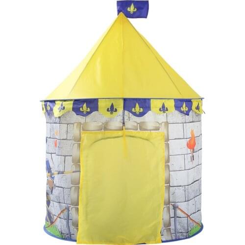 Happy Childhood Toys Small Warm Activity Space Play Tent Mini Kids Room Parentage Interaction Ocean Ball Pool Toy Storage Castle
