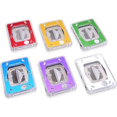 Bykski CPU Water Block use for AMD RYZEN3000 AM3 AM3+ AM4 1950X TR4 X399 X570 Motherboard /5V 3PIN RGB Light to Motherboard AURA