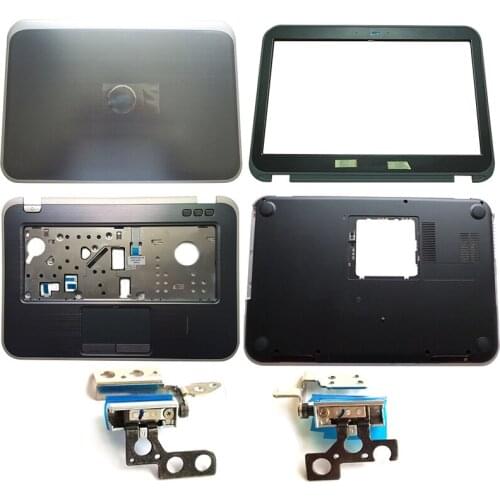 NEW Laptop LCD Back Cover/Front Bezel/Hinges/Palmrest/Bottom Case For DELL inspiron 14Z 5423 0DJ3K8 0TF7XT 0F6GPF 05YN8X