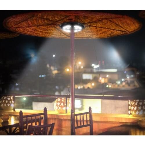 28 LED 3Mode Patio Umbrella Pole Light Outdoor Yard Garden Camping Tent Lamp