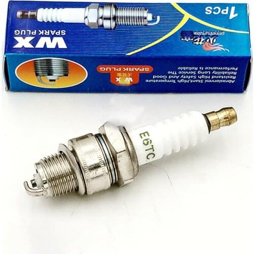 Gasoline Generator Spark Plug E6TC Gasoline Engine Spark Plug Replaces 1500 Watt Generator Spark Plug