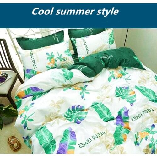 2020 Simple Bedding Set With Pillowcase Duvet Cover Sets Bed Linen Sheet Single Double Queen King Size Quilt Covers Bedclothes