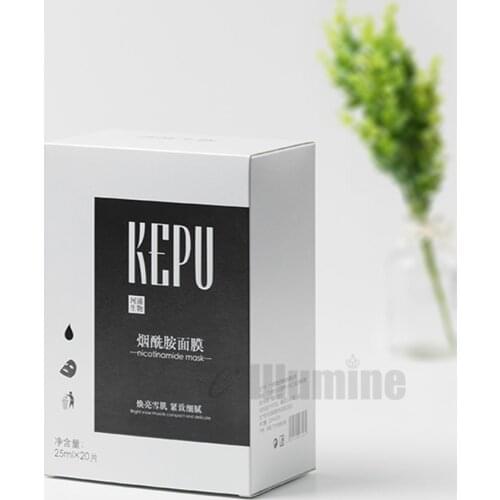 3% Nicotinamide Mask For Sensitive Skin Control Oil Hyaluronic Acid Moisturizing Pores 25ml*20 sheeets