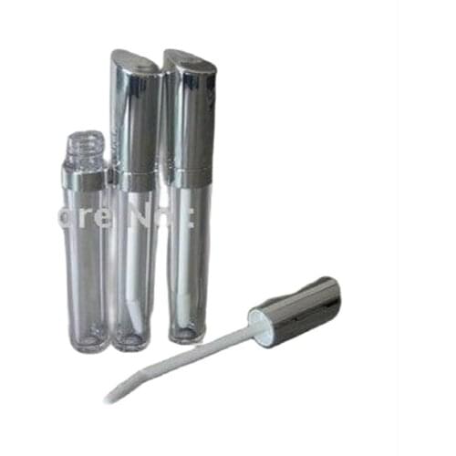 8ml transparent acrylic lip gloss/color cream tube or lip balm tube or lip stick