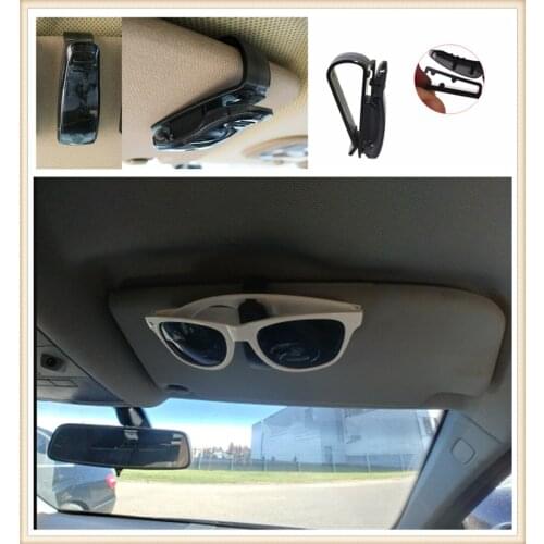 Auto Accessories Sunglasses Frame Car Fasteners Ticket Holder for Toyota Yaris Tundra Tacoma RAV4 Corolla Aygo Avalon Auris