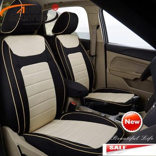 AutoDecorun Custom Seat Cushion for Volvo s80 2007 Seat Covers Set Car Protector Supports Automobiles Cover Interior Accessories