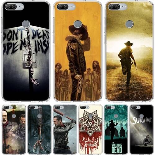 The Walking Dead Cover Phone Case for Huawei Y5 Y6 Y7 Y9 2019 Honor 8A 8S 8X 7A 7X 9 10 20 Lite Pro 10i20i V30 Coque Shell
