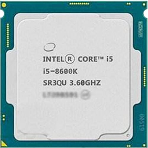 INTEL Coer I5-8600K i5 8600k CPU Processor i5 8600 K 6 Core 6 thread 3.6G CPU 95W LGA 1151 3.6 GHz scrattered pieces