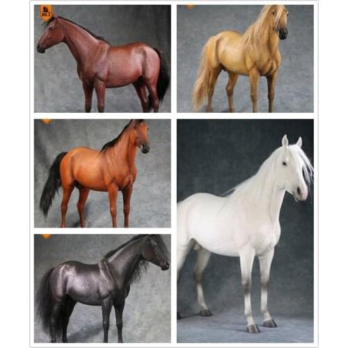 Mr.Z 1/6 Thoroughbreds Figure Animal Horse Model Collector Decor Kids Toy Gift Model Desktop Ornaments Decoration Dolls