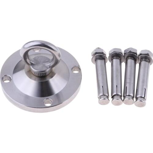 Fixed/Rotatable Aerial Yoga Swing Hangers Hammock Ceiling Mount Brackets Straps Hooks