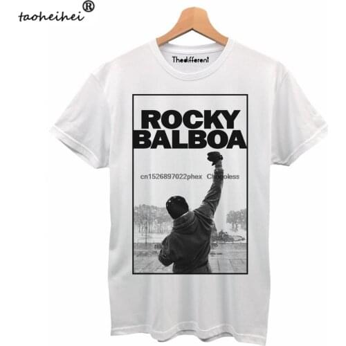 T shirt T shirt mens rocky posterier movie cult boxing gift idea