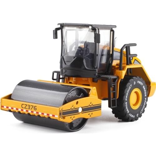 Exquisite simulation 1:50 roller alloy model,die-cast metal engineering transporter,collection and gift model,free shipping