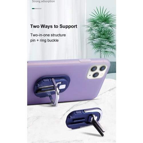 Upgrade Finger Ring For Phone Car Holder Bracket Air Vent Mount Stand Supporto Smartphone Auto 360 Rotation Car Ring Holder