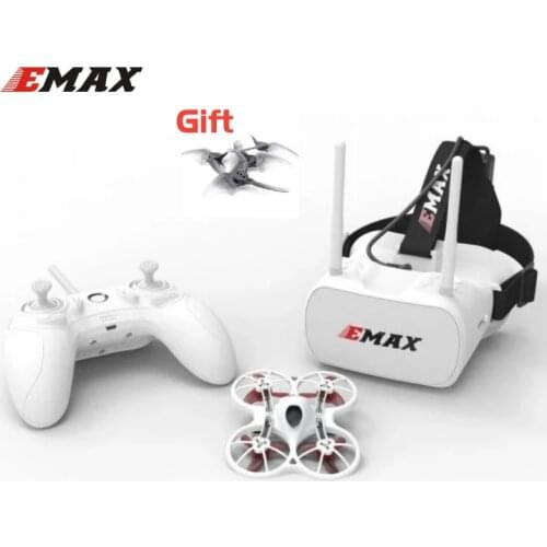 Gift Official Emax Tinyhawk RTF Kit Rc Plane F4 4in1 3A 15000KV 37CH 25mW 600TVL VTX 1S Indoor FPV Drone FRSKY D8