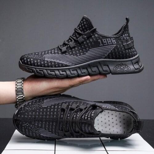 Men Sneakers Breathable Casual No-slip Men Vulcanize Shoes Male Lace up Wear-resistant Shoes Tennis shoes Mountain climbing44