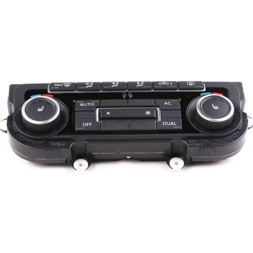 5K0907044 EA/ES Climatronic Control Panel With Seat HEATER CLIMATE CONTROL PANEL SWITCH On RNS / RCD For VW Jetta MK5 PASSAT CC