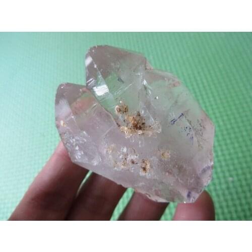 AA Rare Natural Clear Crystal Specimens Bizarre Multiterminal 74g