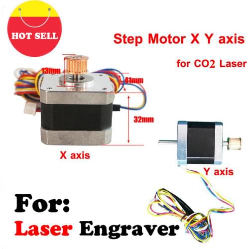 DIY CO2 laser engraver X Y axis stepper motor for cnc Laser Grind engraving machine power tools