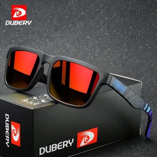DUBERY 2021 Fashion Small Size Polarized Sunglasses Brand Designer Men Women Square Driving Sun Glasses Male Sport UV400 Gafas
