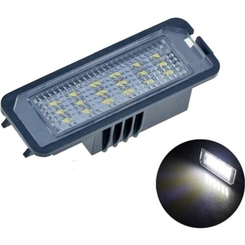 LED License Number Plate Light lamp Golf MK4 CC Eos SciroccoLicense Number Plate Q39F
