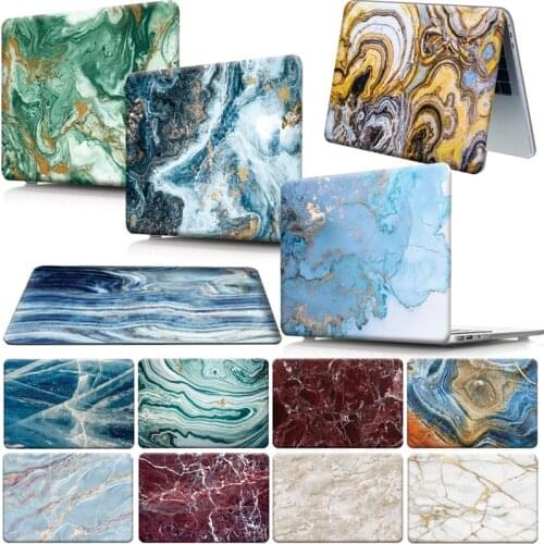 Marble Pattern Laptops Hard Cases for Macbook Air 13 M1 Chip Protective Case for Macbook Air Pro Retina 13.3 15.4 16 11 12 Cove