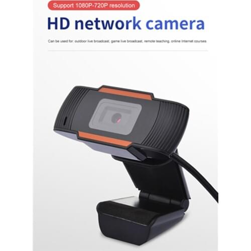 1080P Webcam USB Computer Network Live Camera Network Camera Auto Focusing 45 Degrees Rotatable With Mic Web camera For Laptop