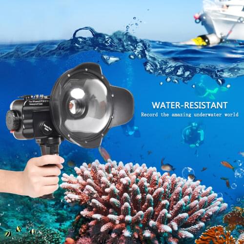 IPX8 Bluetooth Diving Case Housing for IPhone 8 7 6 6S Plus XR X XS Max Cover Waterproof Bag Underwater Outdoor Sport Funda Case