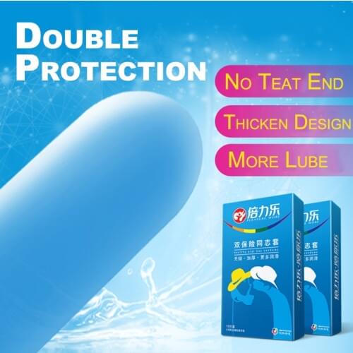 0.68mm Thick Condoms For Gays No Teat End Condom For Anal Sex Dildo Penis Sleeve For Gay Adult Sex Toys Cock Sleeve For Sex
