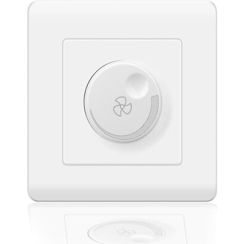 Household concealed fan speed regulator ceiling fan, 220V 86 type stepless speed control switch 300W
